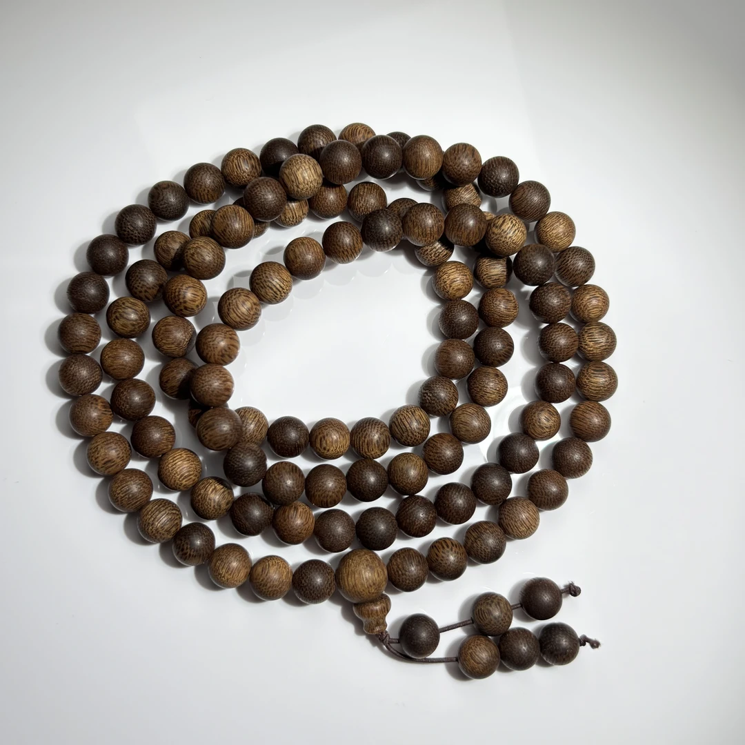 沉香DS003 沉香圆珠项链尺寸约8mm 多样性发一件