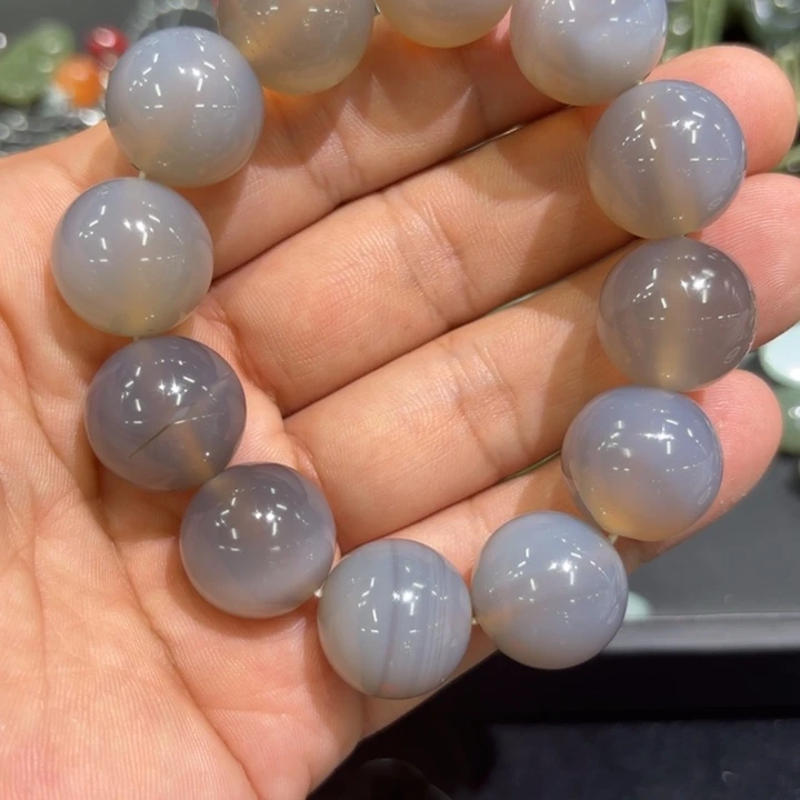 玛瑙/玉髓合金手链