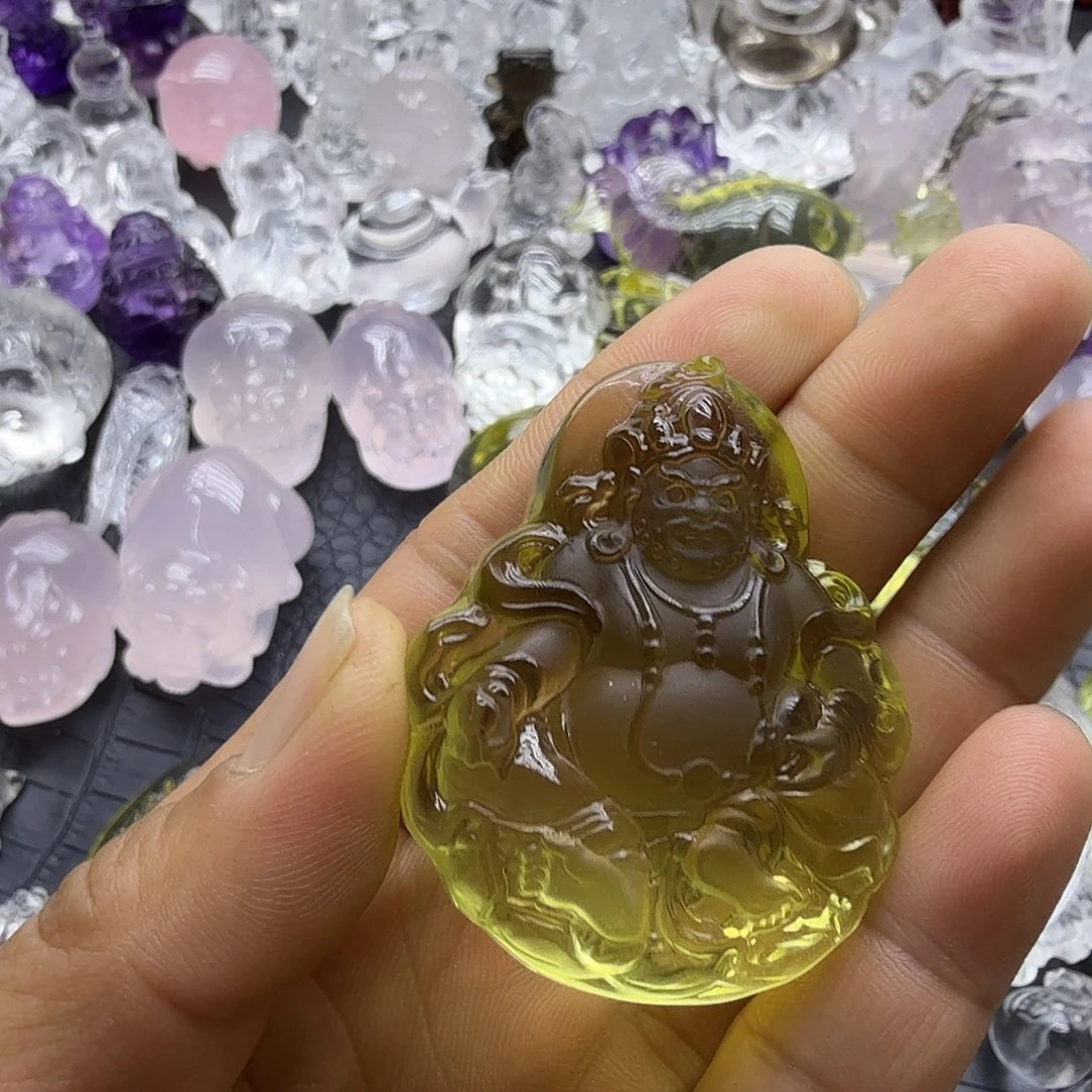 金***玲水晶颈饰未镶嵌吊坠