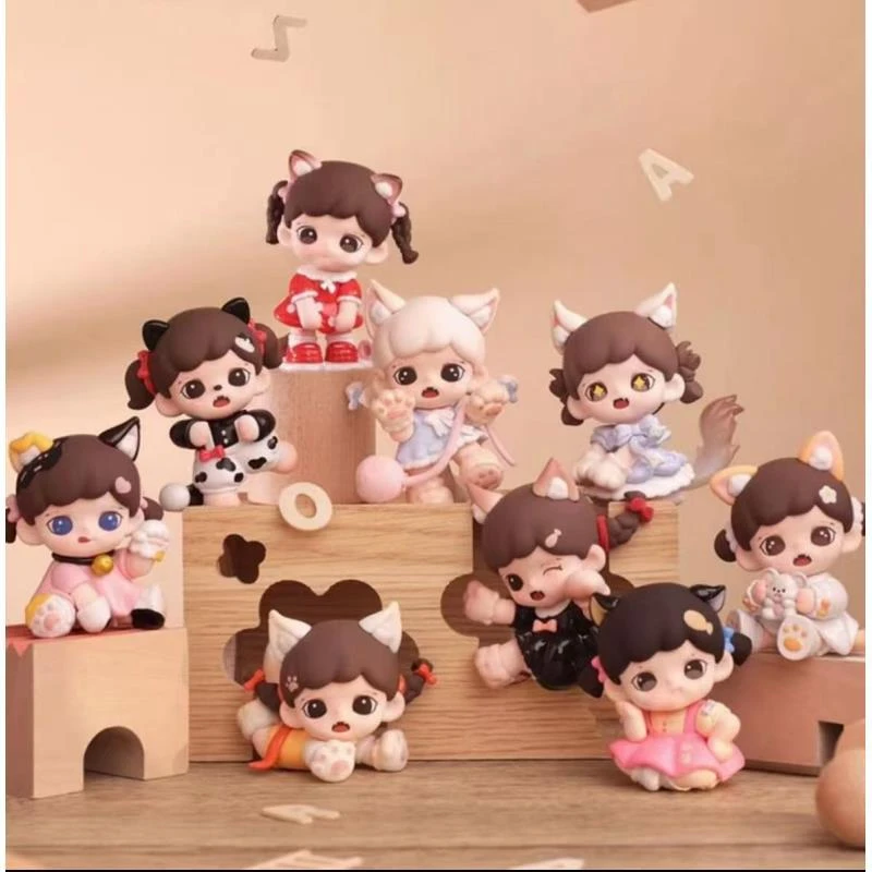 【直播代拆】TNTSPACE Zoraa喵呜猫颜社盲盒mini可爱摆件潮玩手办女