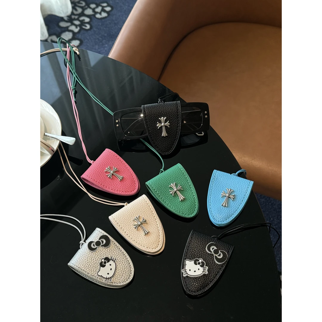 眼镜夹 独特创意 可爱卡通皮革磁吸 眼镜夹帽子夹 皆可夹