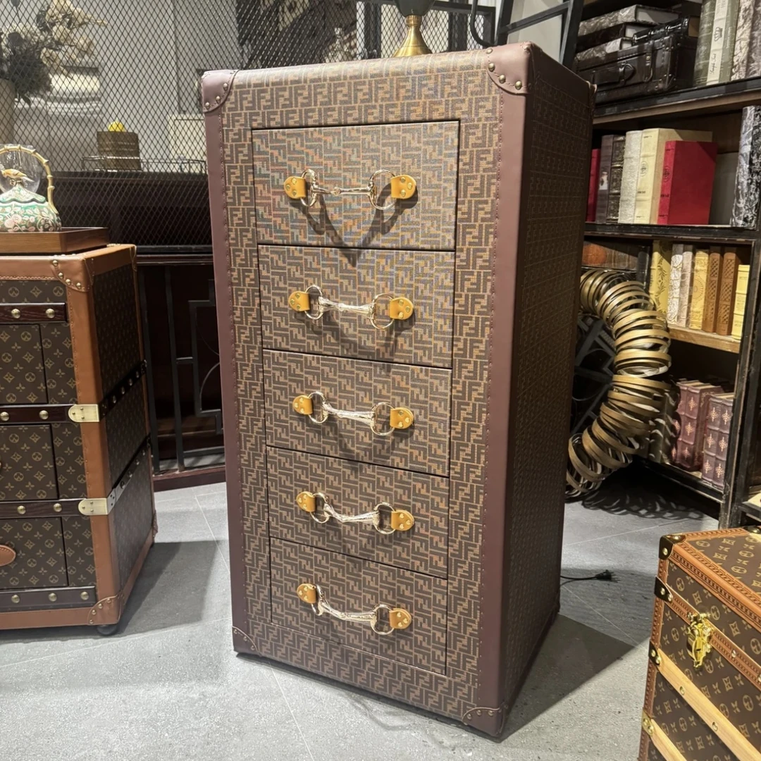 五斗柜 大容量储物柜客厅家用  长61宽50高123cm