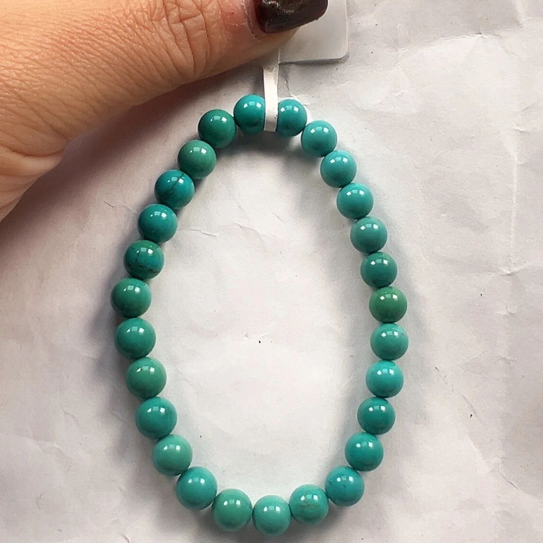 未镶嵌绿松石手串卡6➕