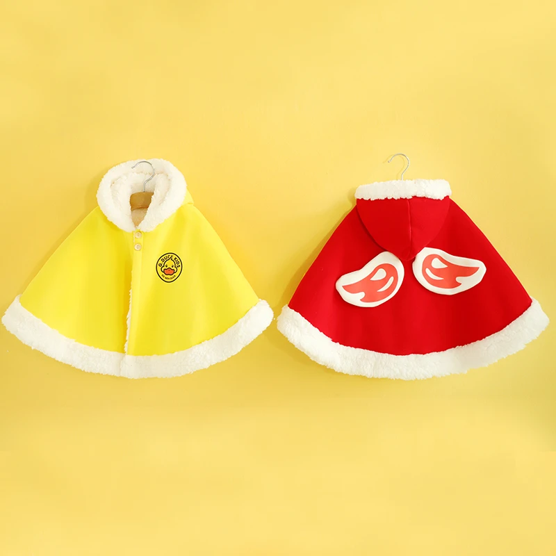 66933小黄鸭669151超级快乐鸭斗篷外套