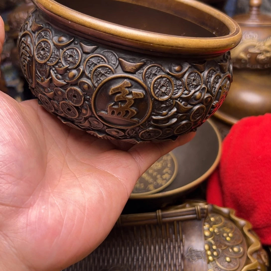 精美铜器，点击下单