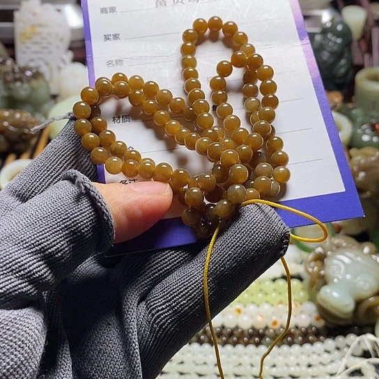 真***诚和田玉（糖玉）未镶嵌颈饰