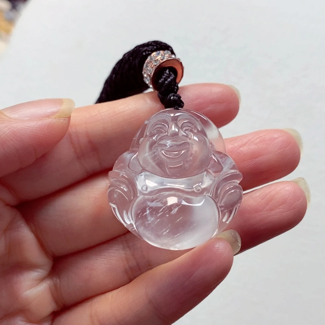 颈饰未镶嵌石英质玉