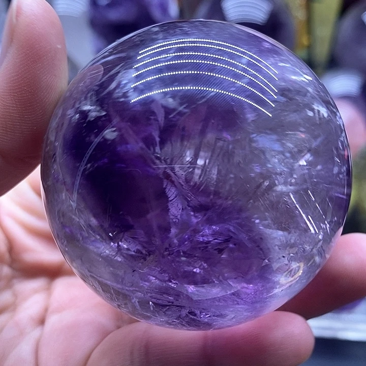 水晶未镶嵌大型摆件（非配饰）524紫水晶