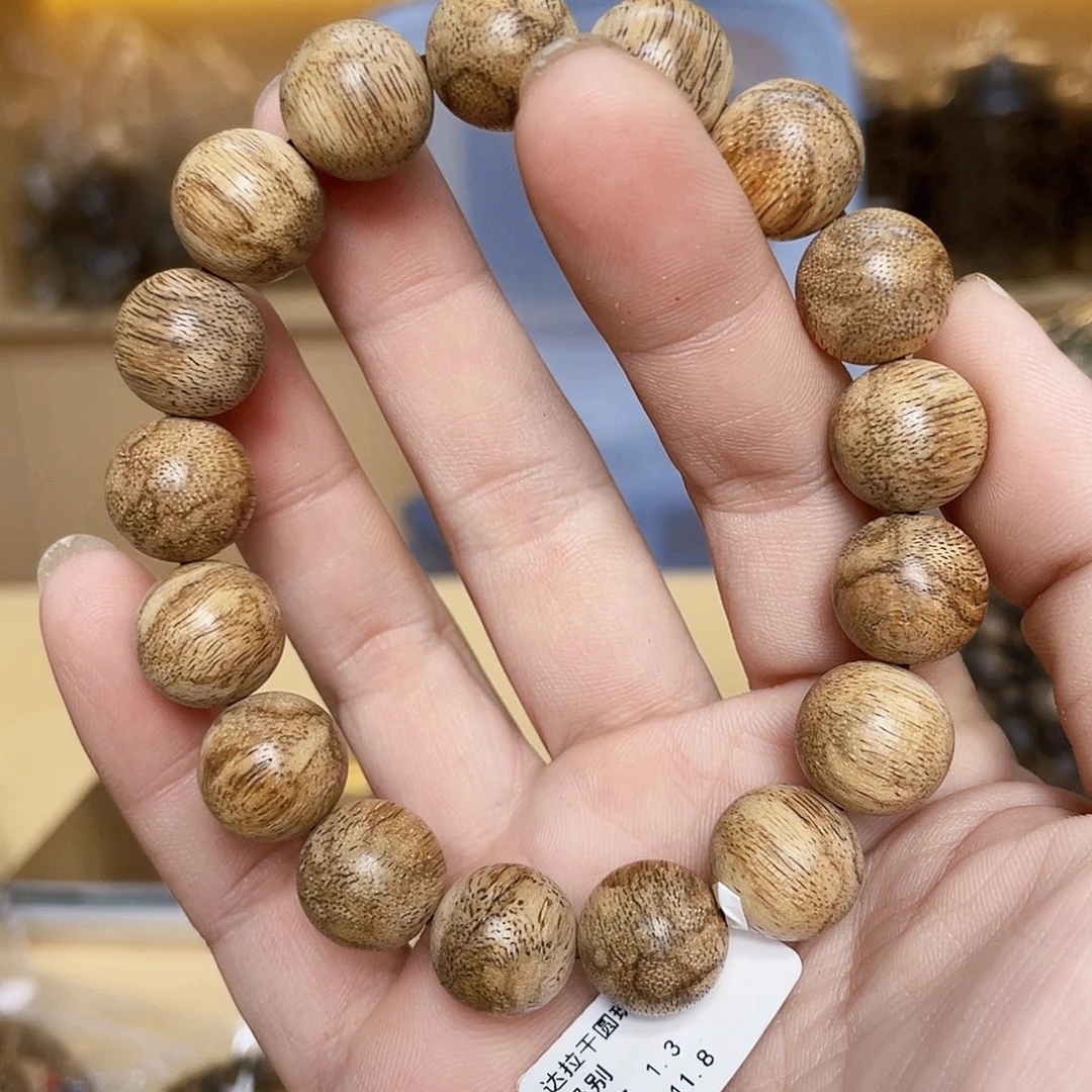 沉香沉香碎屑野生达拉干圆珠单圈1.3/11.8克多样性发一