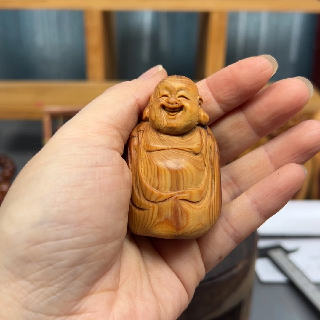 柏木崖柏木摆件手把件，46