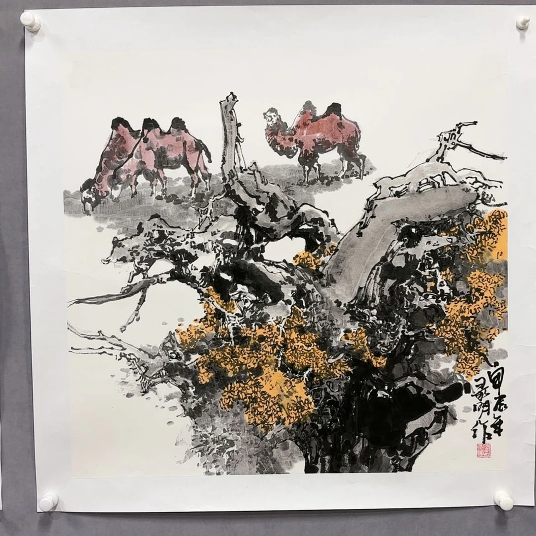 国画国画纯手绘作品请放心去藏