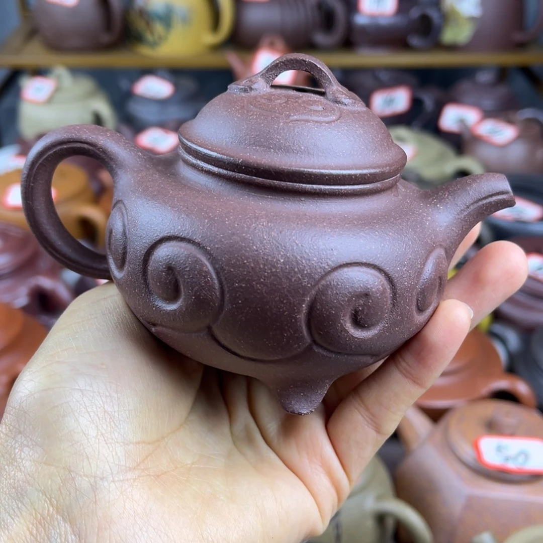 紫砂茶壶宜兴紫砂壶微瑕爆铁质