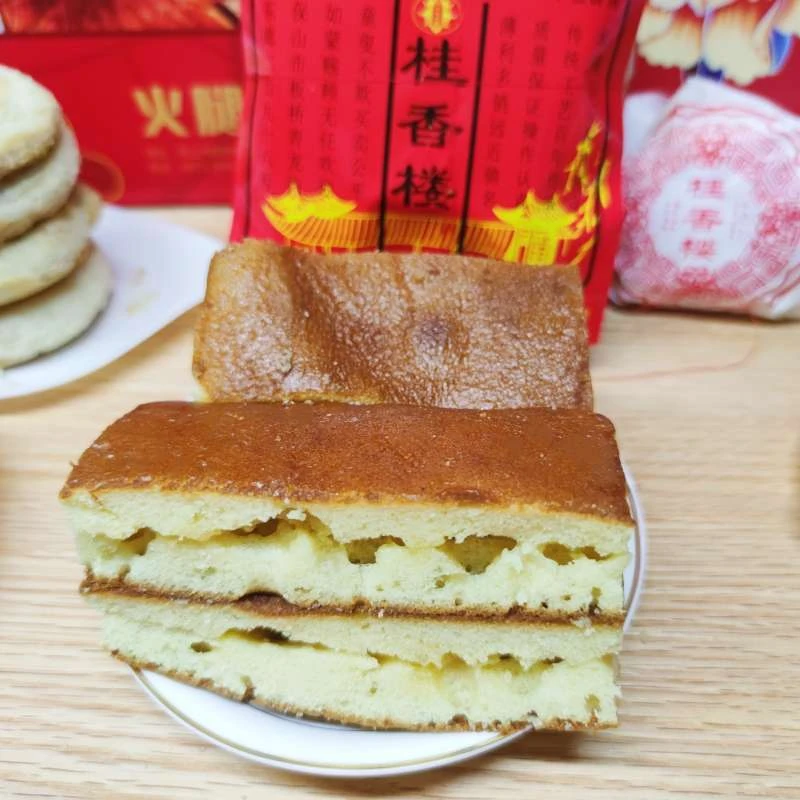 板桥青龙街董家桂香楼芝麻饼手工中式糕点鸡蛋糕口酥芙蓉糕荔枝酥