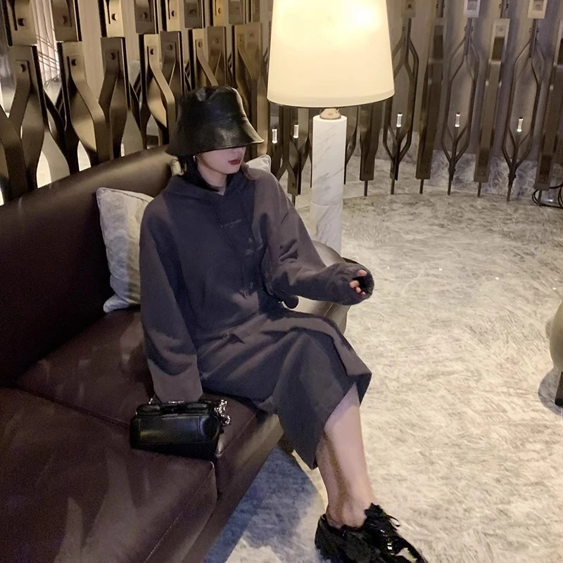 【特价】时尚立体印花抓绒半身裙 YD204040-B