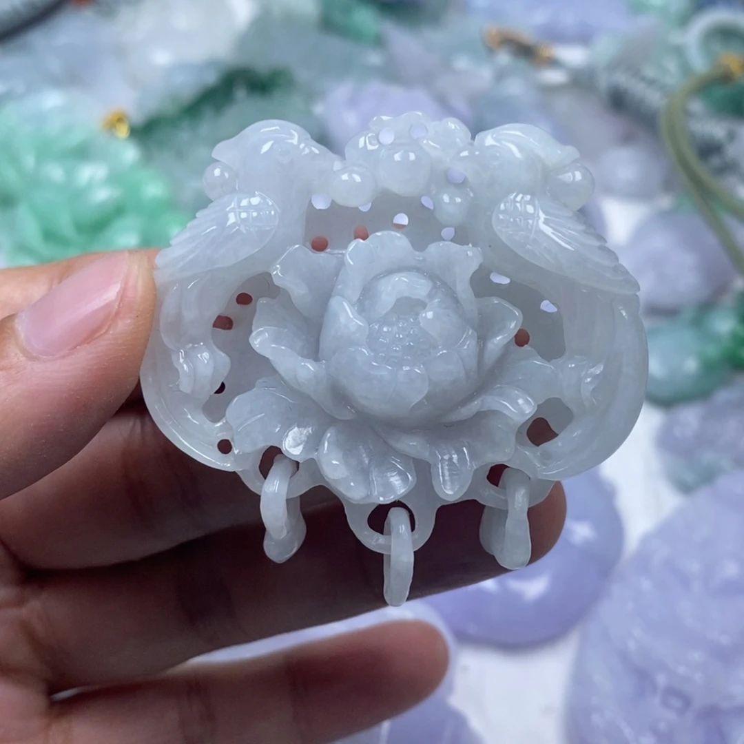 颈饰未镶嵌翡翠翡翠