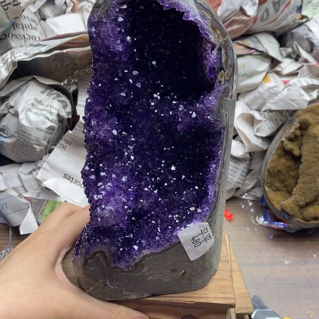 未镶嵌珠宝半成品紫晶