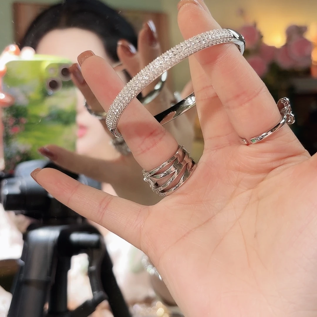 锆石纯铜合金手镯