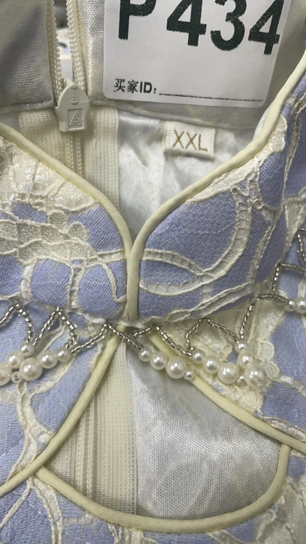 -434-瑕-------改良款旗袍