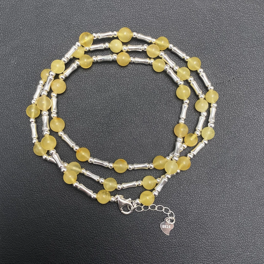 链子925银 三层DIY蜜手链 SL00494