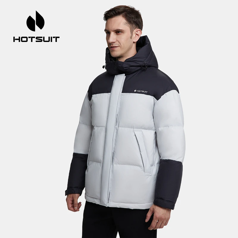 HOTSUIT/后秀【90极寒羽绒服】男士秋冬户外短款连帽羽绒服 0800