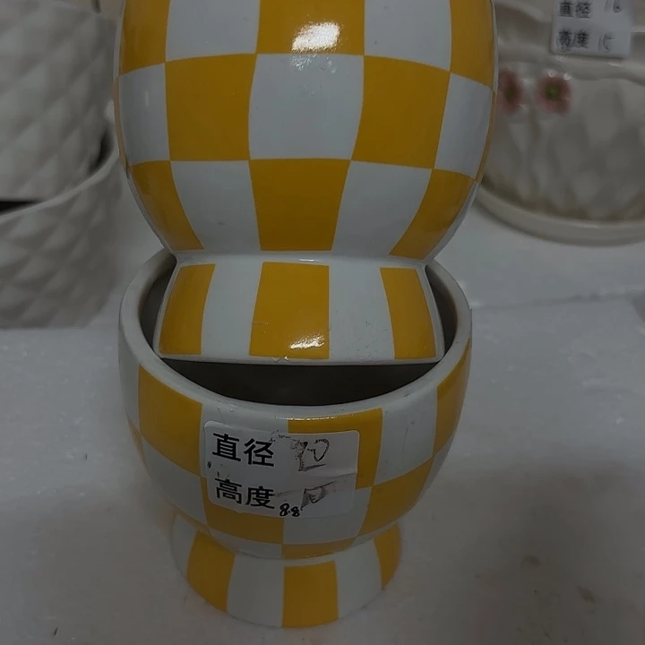 摆件陶瓷多肉花盆