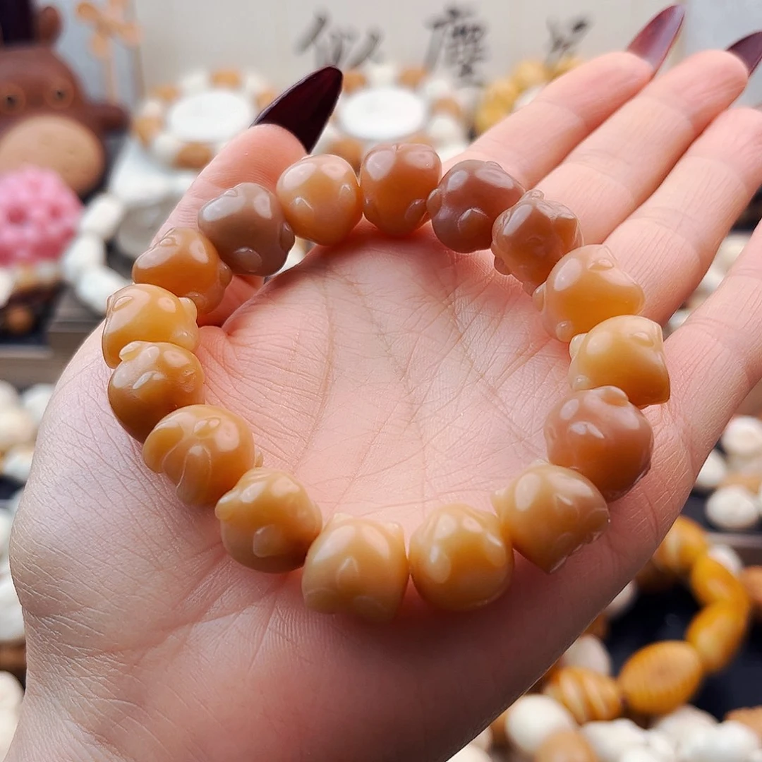 菩提根/象牙果吊坠菩提小兔兔