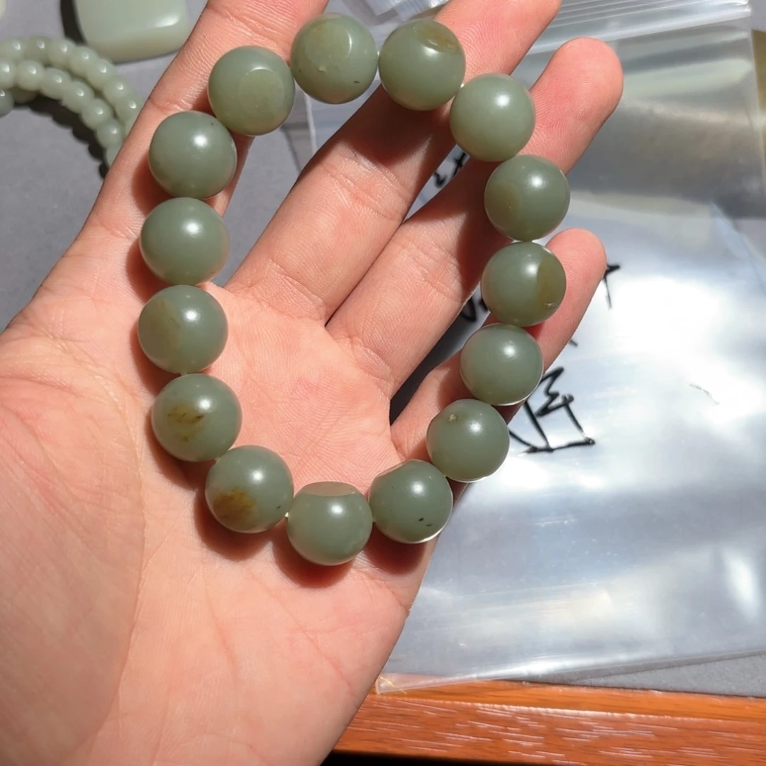 和田玉手链未镶嵌