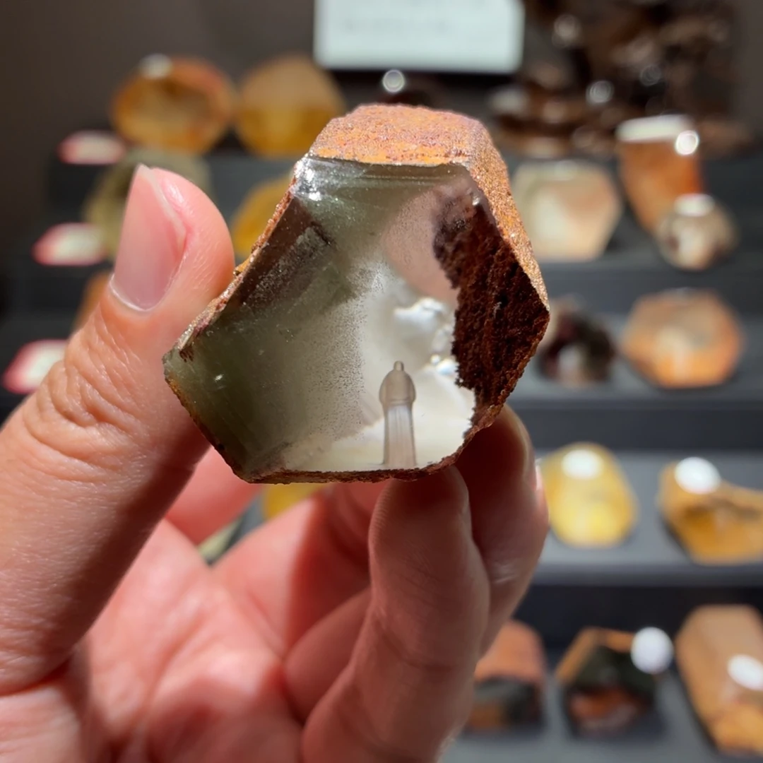 珠宝半成品水晶未镶嵌