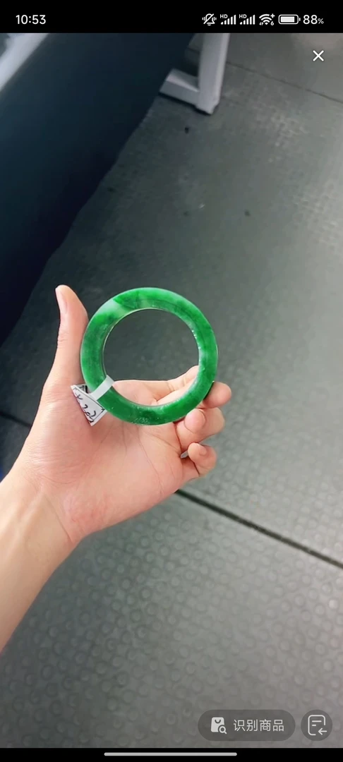 天然非洲翠满绿福利手镯