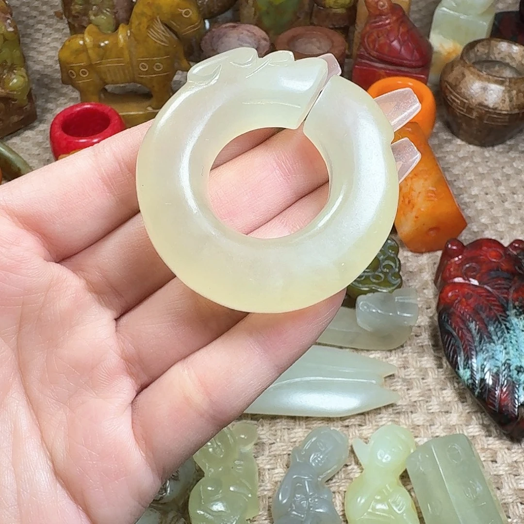 白玉菩提吊坠挂件