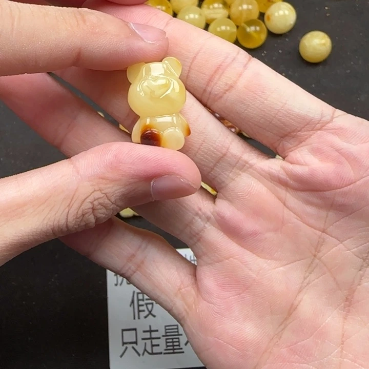 蜜蜡未镶嵌珠宝奇石天然192