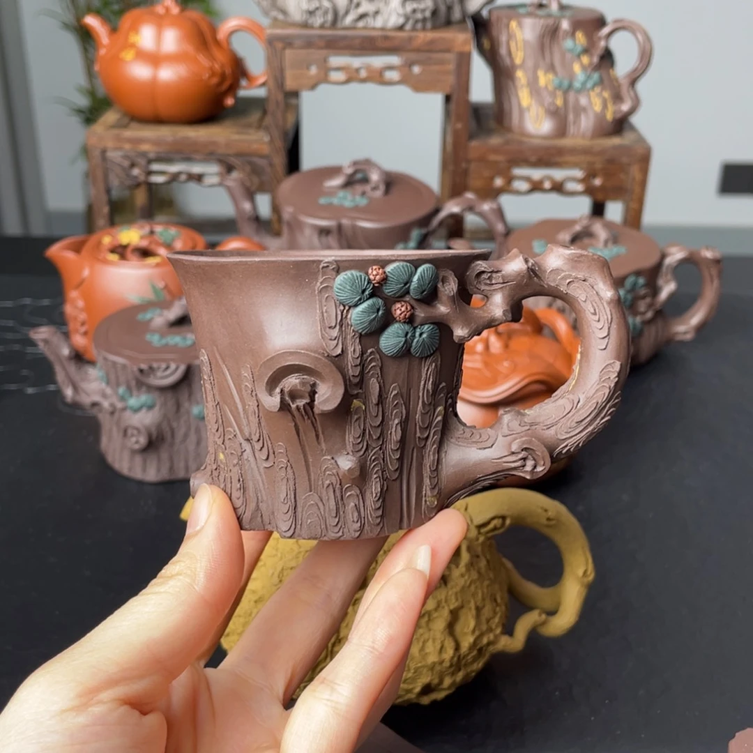 茶杯紫砂紫砂茶具150cc