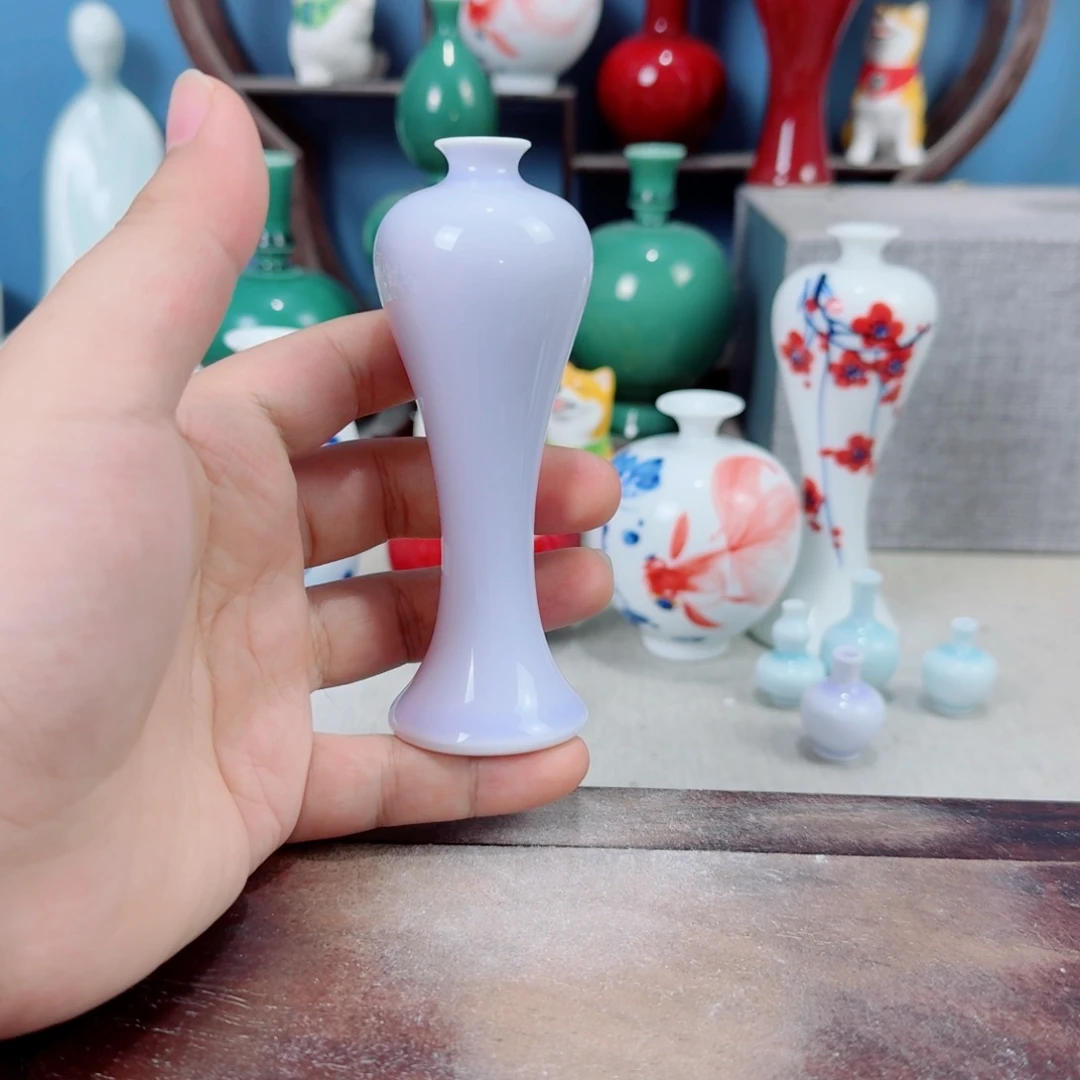 陶瓷手工小花器摆件