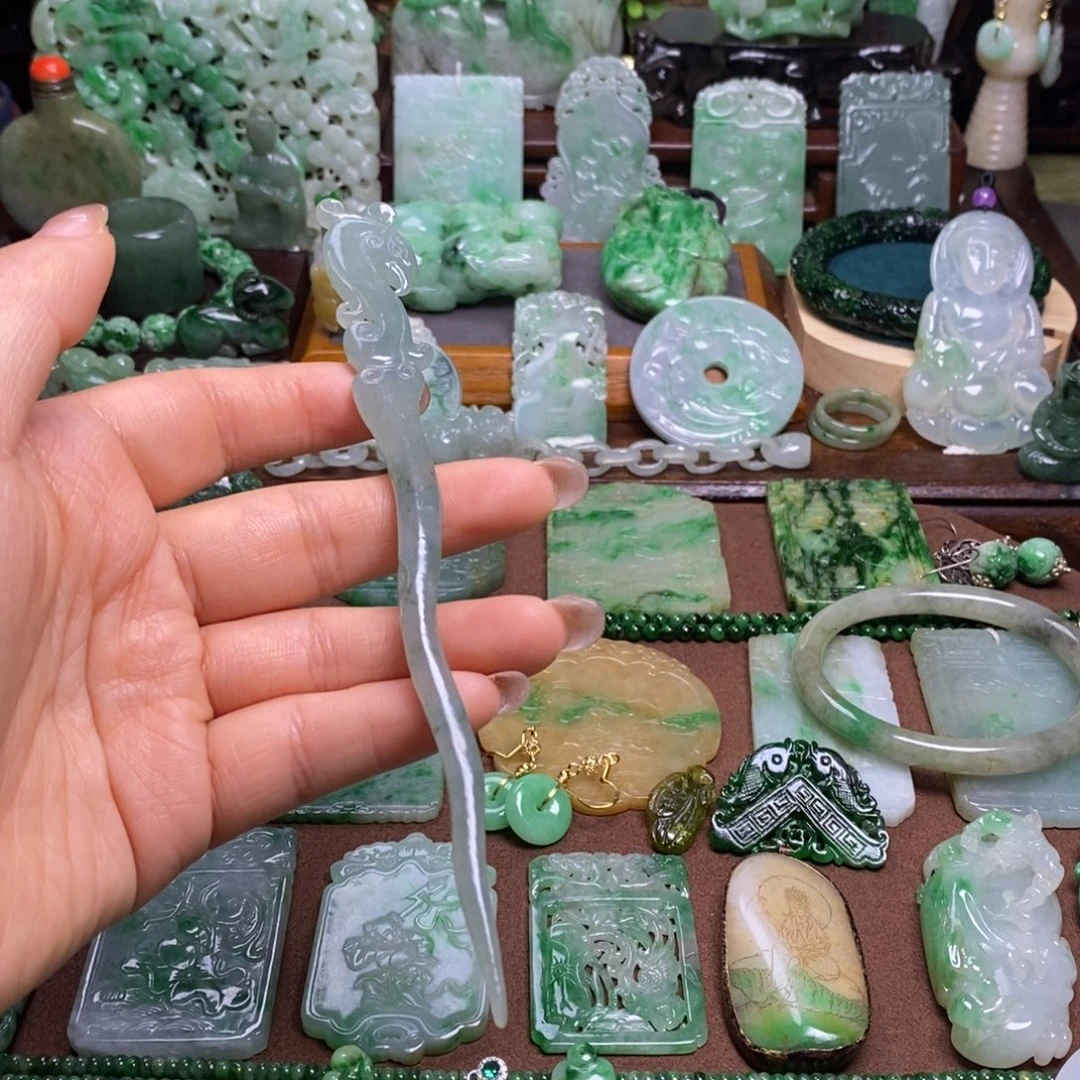 花***完翡翠未镶嵌挂件111111111111111111