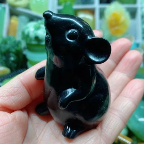 蛇纹石玉未镶嵌手把件