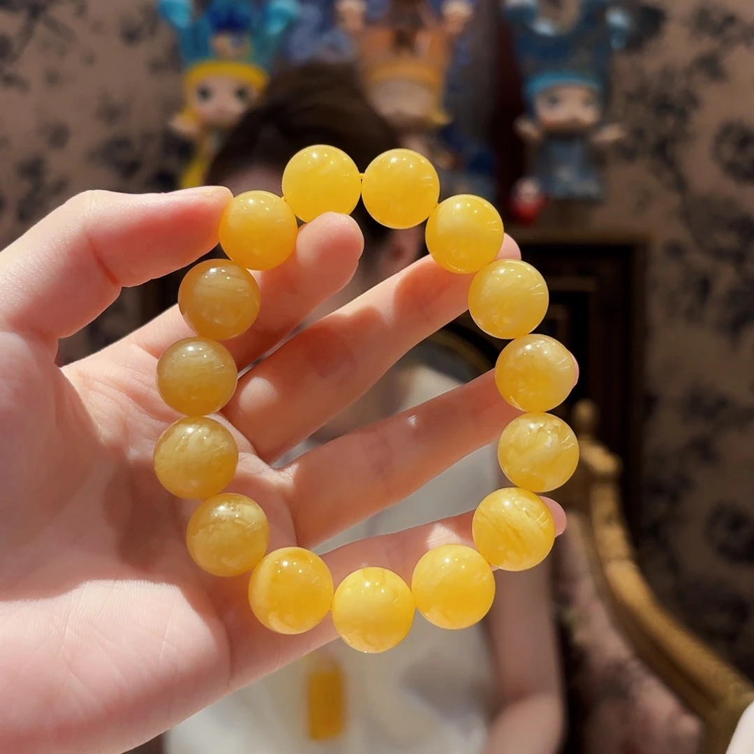 未镶嵌蜜蜡手链手串4号