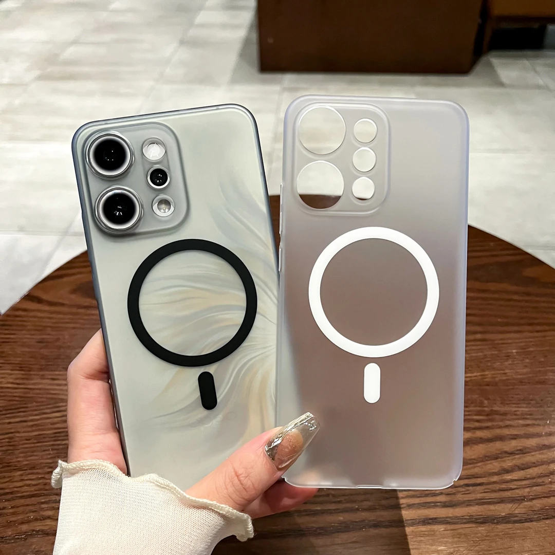 适用OPPOReno14pro手机壳reno14冰雾散热磨砂防指纹Reno13超薄ren