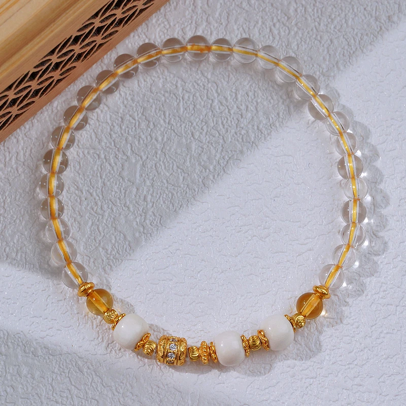 【聚富云2.0】 水晶手串925（天然珠宝多样性发其一）