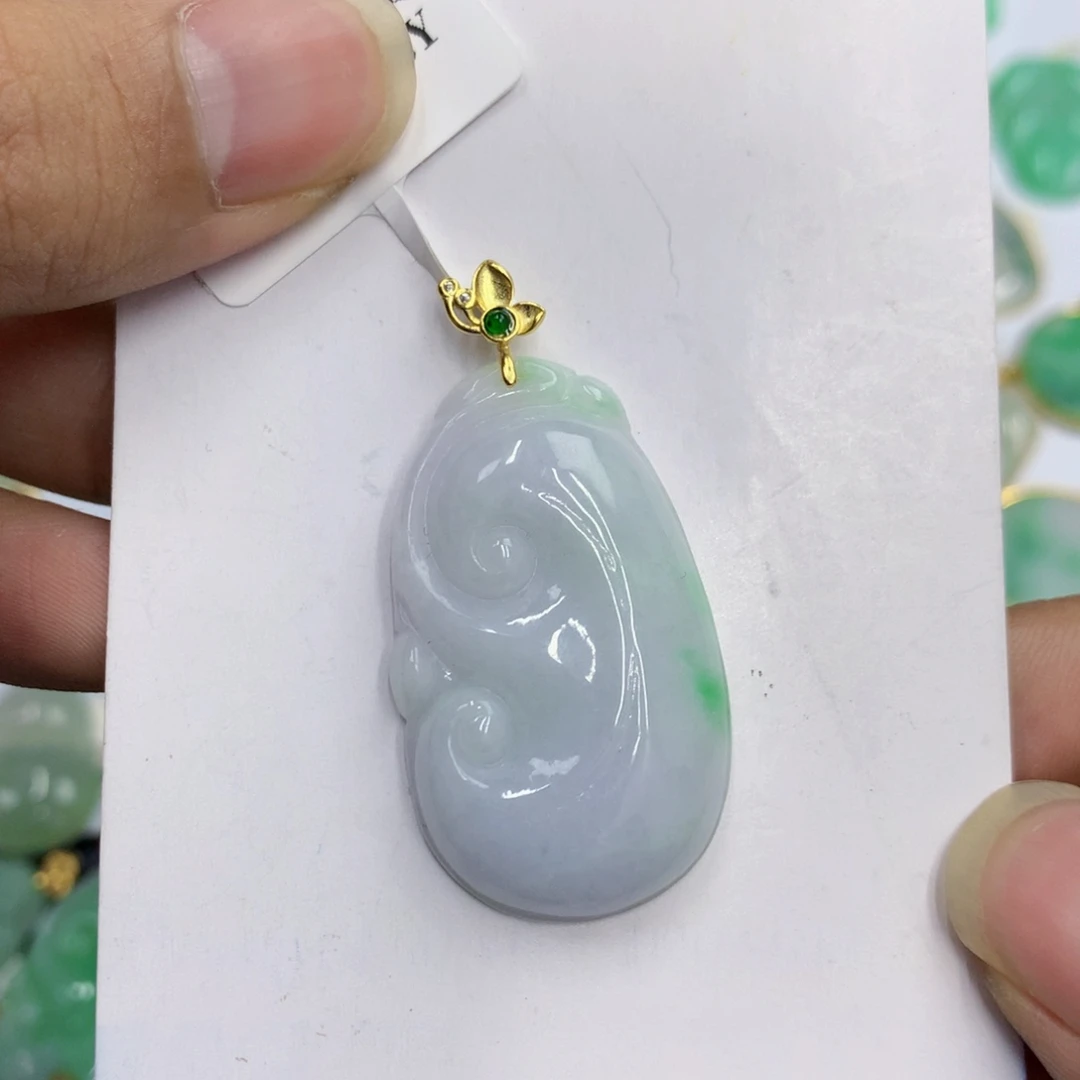 颈饰未镶嵌翡翠翡翠