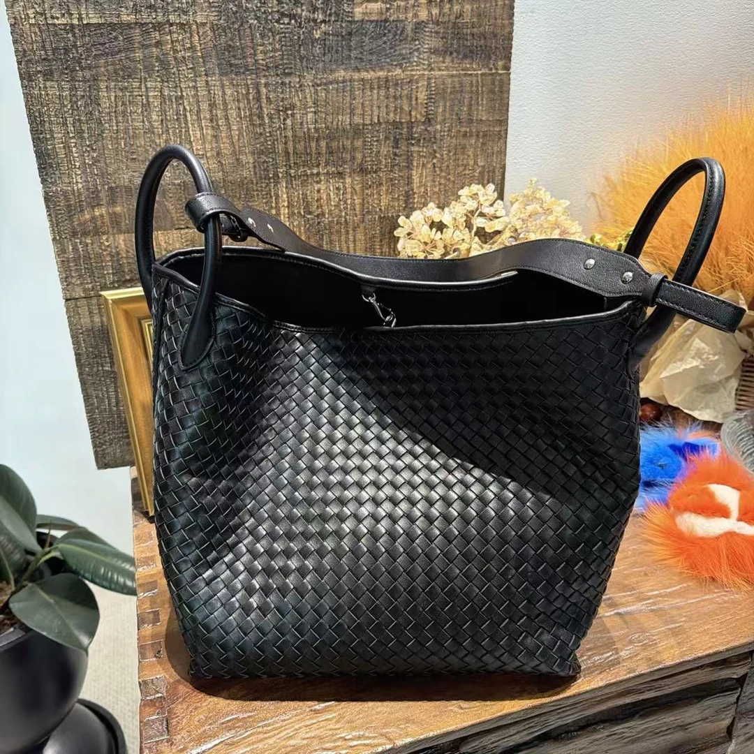 新款手工编制羊皮女包大包托特包Y29CB528829