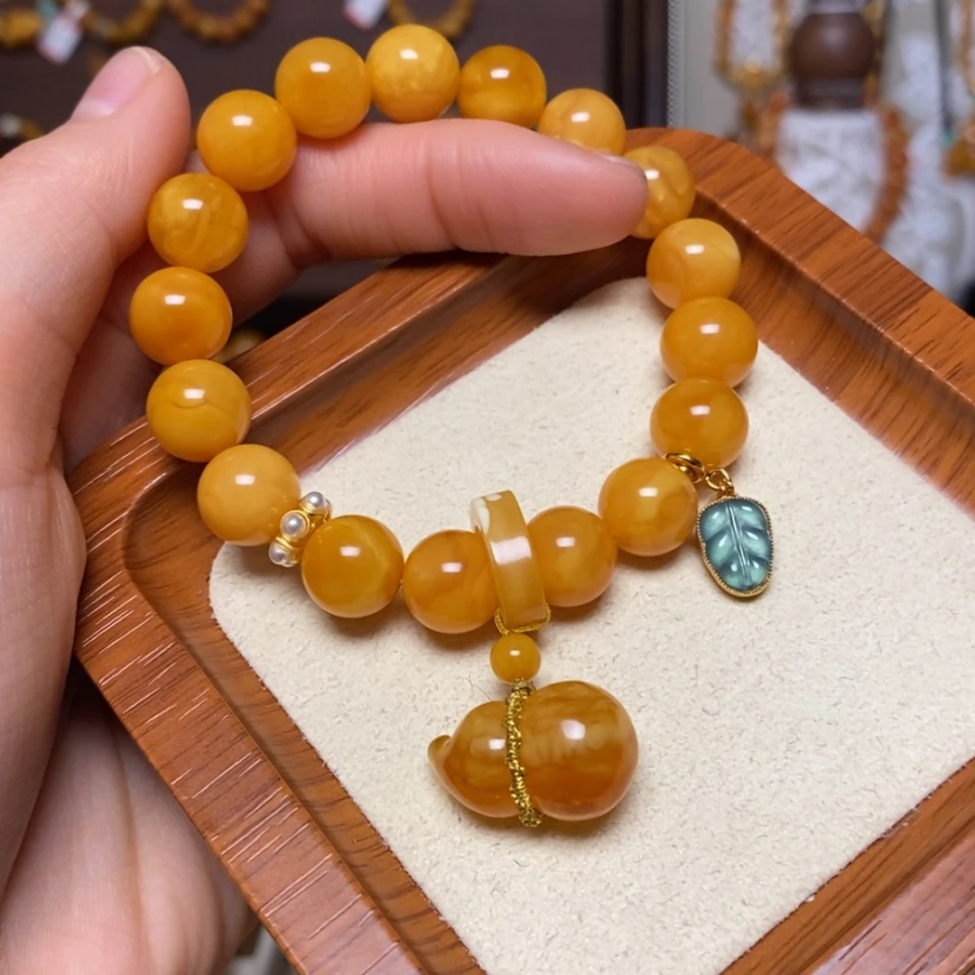 【闪购商品】手链蜜蜡未镶嵌手串