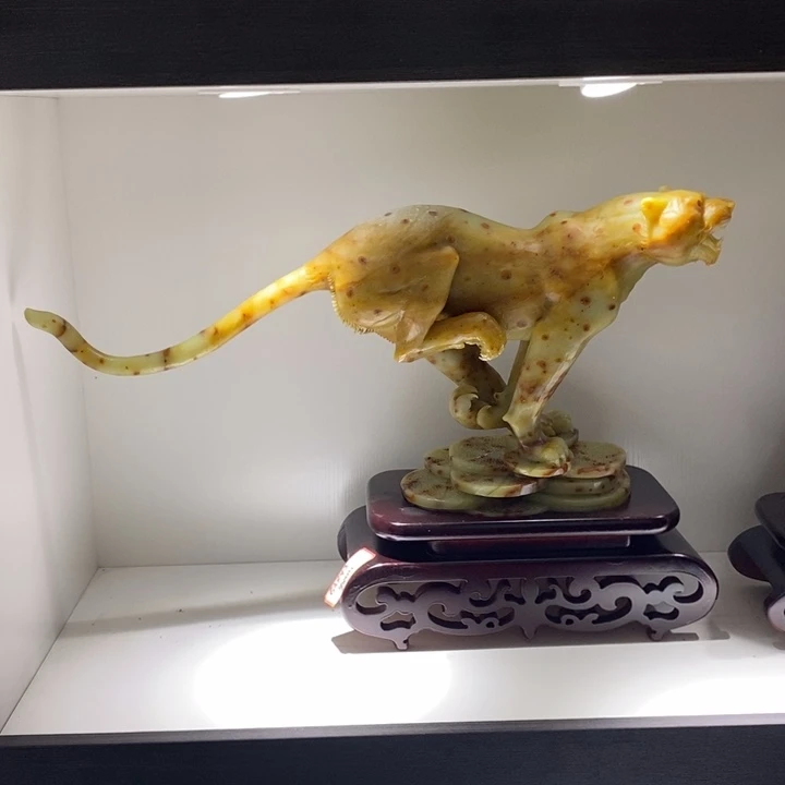 未镶嵌蛇纹石玉（覆膜）珠宝奇石