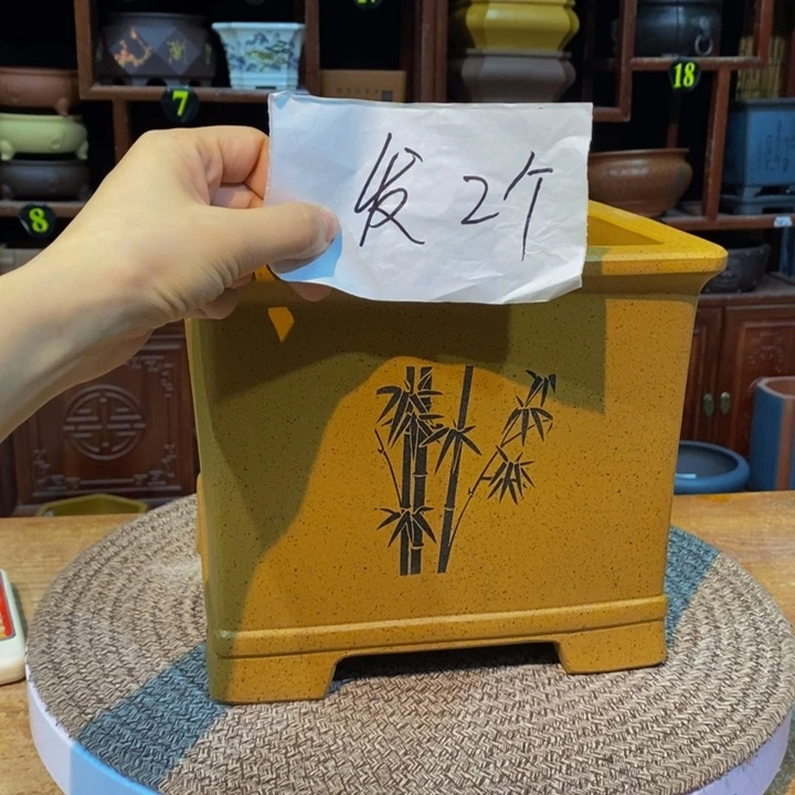 紫砂花盆紫砂紫砂