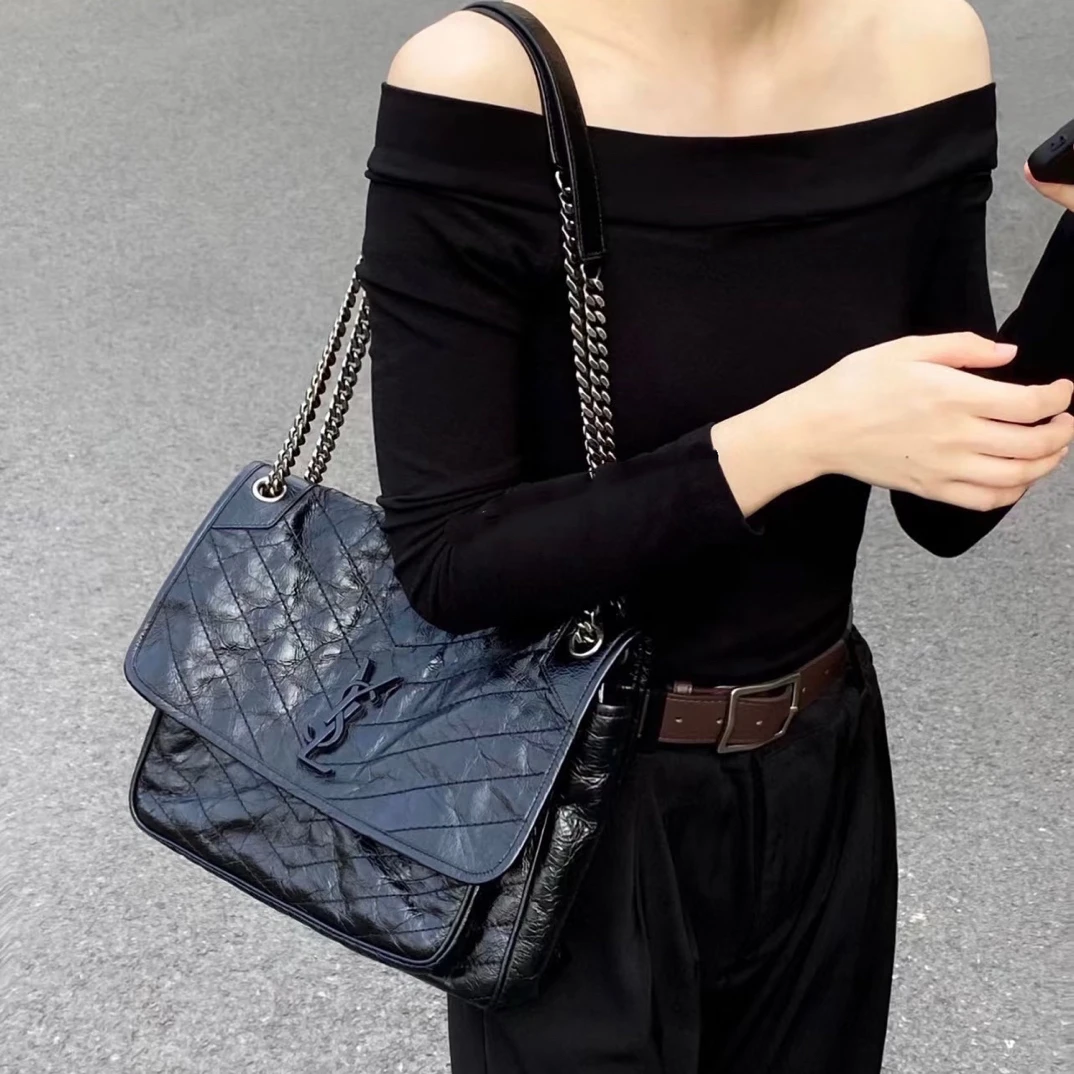 95新 YSL/圣罗兰 御古屋/10910/niki中号 19年