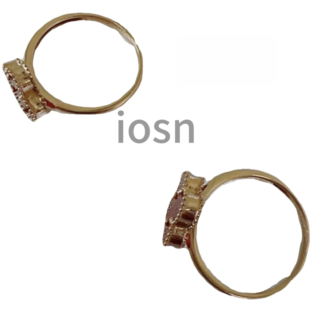 iosn 合金贝壳戒指 旗舰店【单面戒指】 精致轻奢  气质百搭