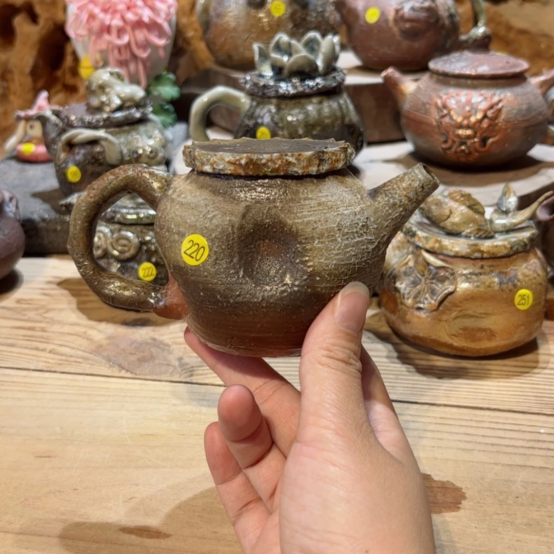 【闪购商品】柴烧茶具手工茶杯茶壶220