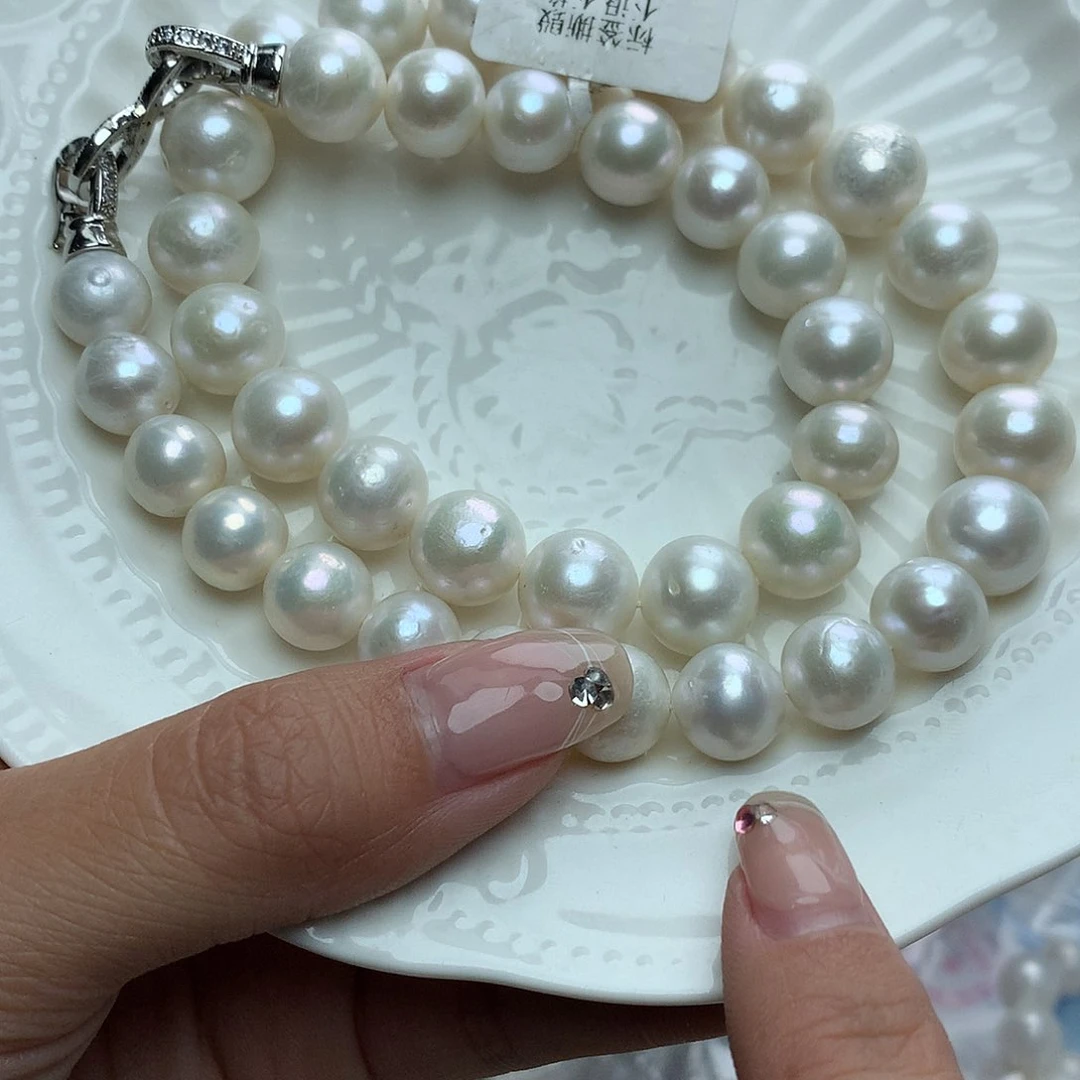 淡水珍珠11-12未镶嵌n45项链