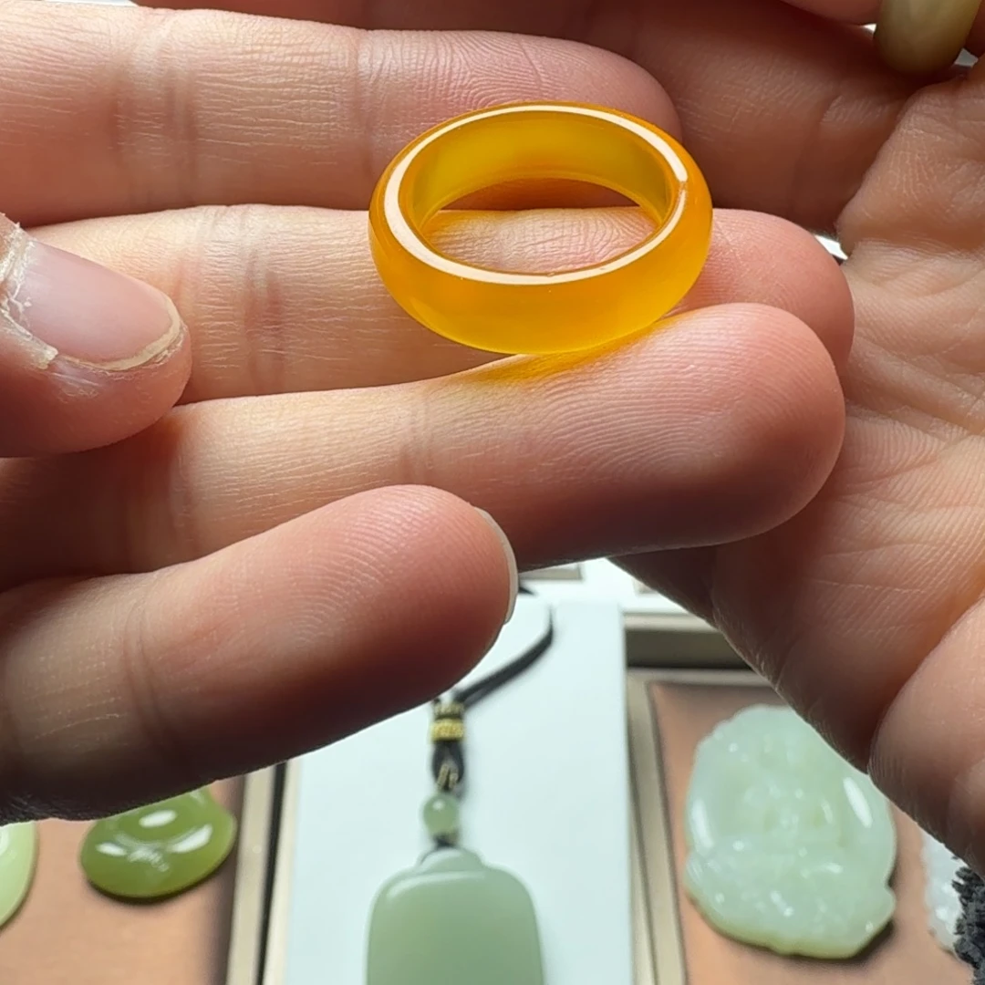 玛瑙/玉髓未镶嵌戒圈