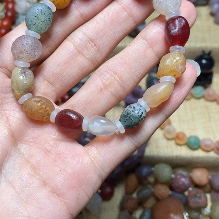 玛瑙/玉髓手链合金