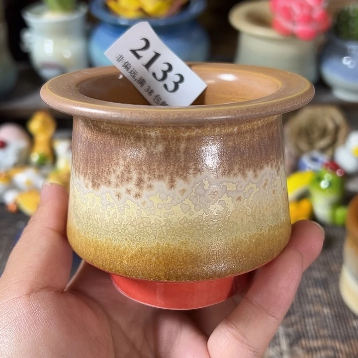 口6 手工花盆满30包邮